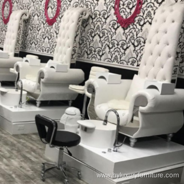no plumbing throne luxury pedicure spa massage chair